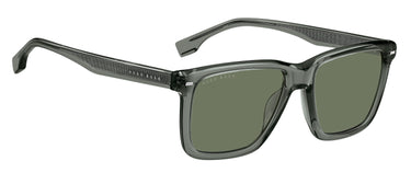 Men Hugo Boss Sunglasses: Boss 1317/S - Green(2) - SpecSMART Eye Clinic (Diagonal View)